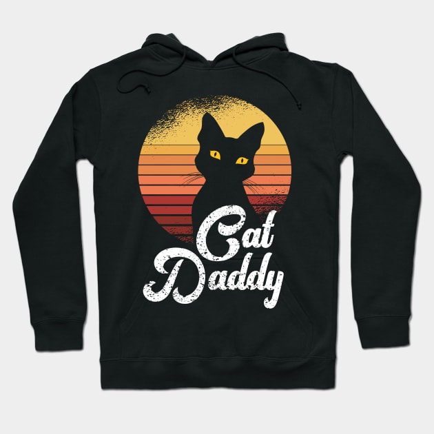 Vintage Cat Daddy Hoodie by TeddyTees